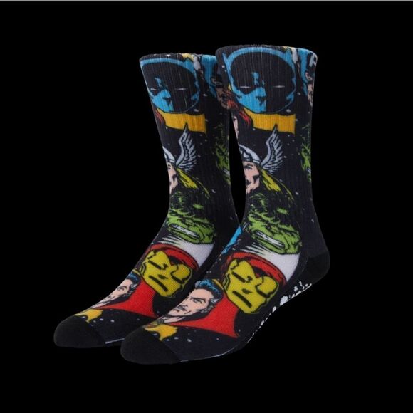 HUF Marvel Avengers Galactic Head Socks - Picture 1 of 4